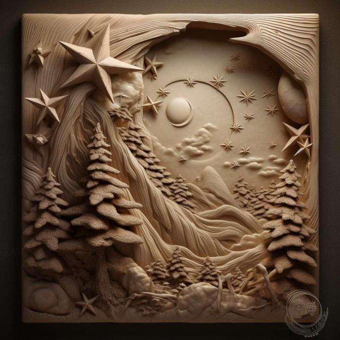 نموذج ثلاثي الأبعاد لآلة CNC 3D Art 